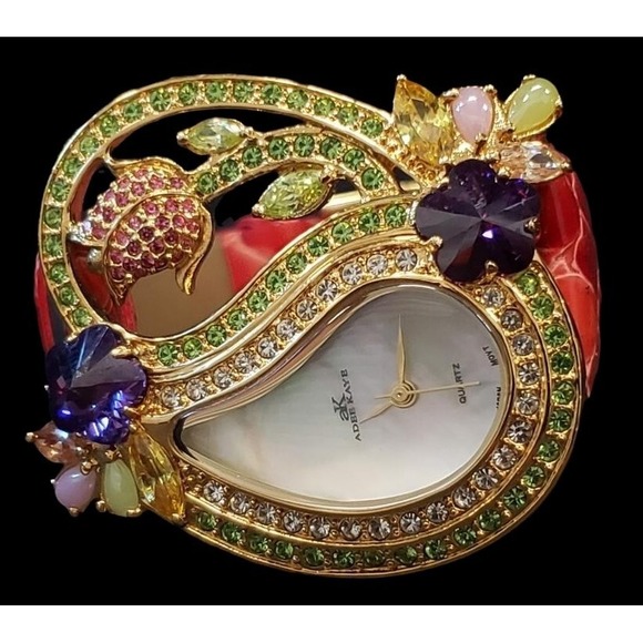Adee Kaye‎ womens multi rhinestone watch AK-9 44LG main image 10